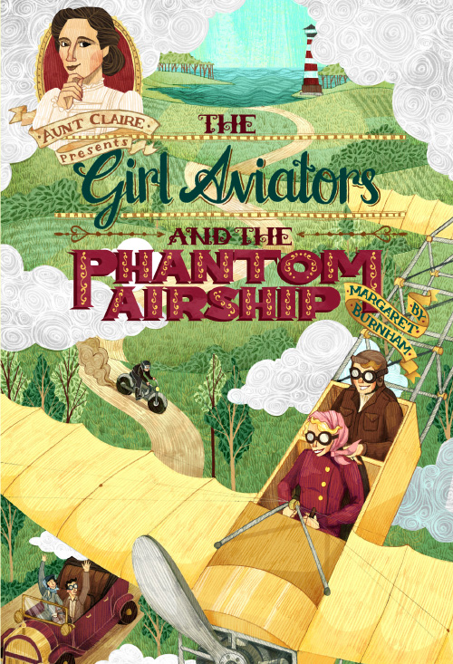 'The Girl Aviators and the Phantom Airship' by Margaret Burnham